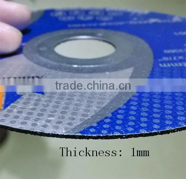 4" 100x1x16mm Flat Resin Bonded Reinforced Metal Cutting Disc photo-3