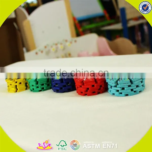 2017 Wholesale Baby Wooden Splicing Toy Educational Kids Wooden Splicing Toy Top Fashion Children Wooden Splicing Toy W03B055 photo-5