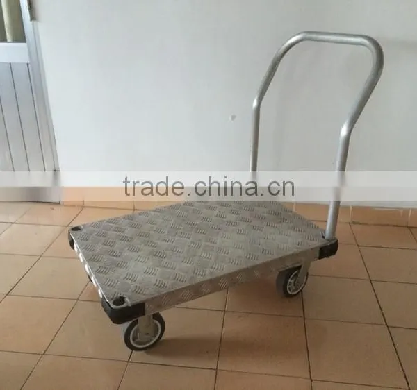 Folding Aluminium Platform Cart Carrage Trolley photo-3