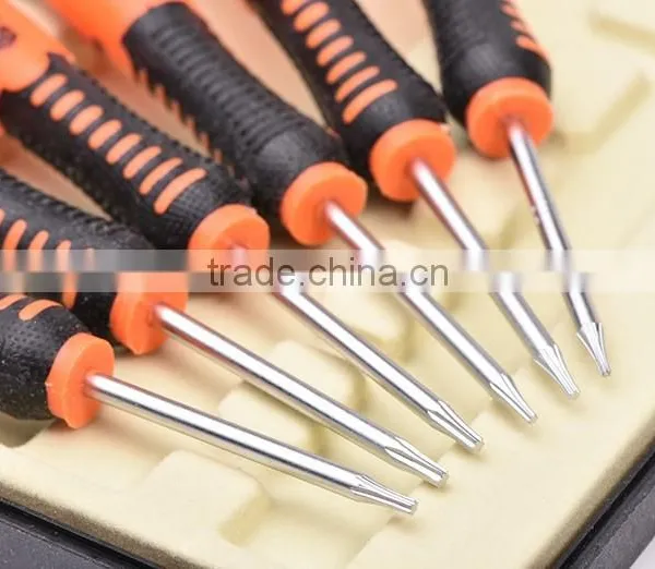 AK-9075 High Grade T3-T8 6pcs Torx Screwdriver Set photo-5