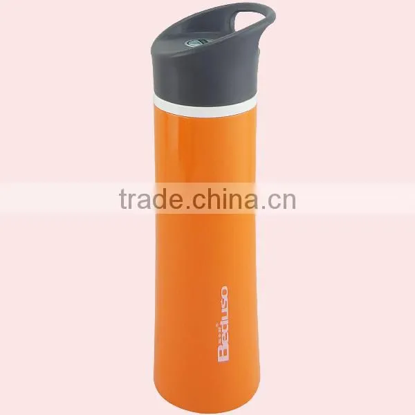 380ML Colorful New Design Cheap Plastic Sport Water Bottle With Handle Lid photo-5
