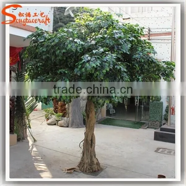 Landscaping Artificial Ficus Leaves for Decoration photo-4