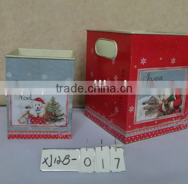 Christmas Metal Storage Boxes and Container photo-2