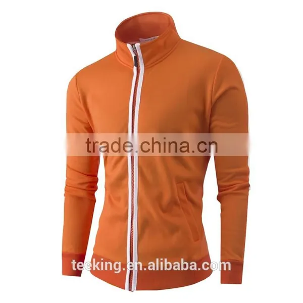 Custom Men's 65%cotton 35%polyester Fleece Outdoor Jacket photo-3