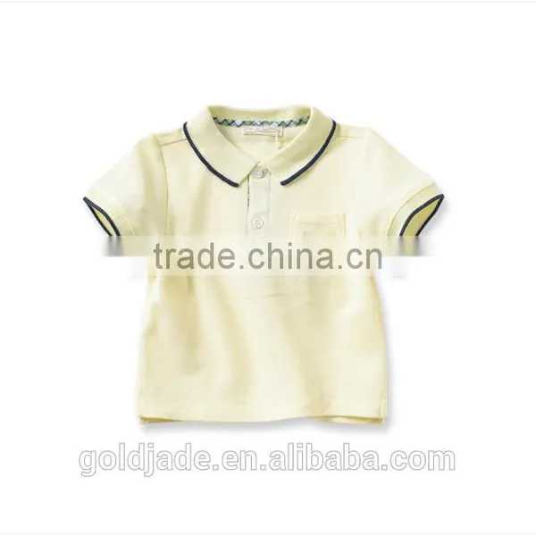 100% Cotton Custom Design Kids T-shirt Wholesale Baby Polo T-shirt photo-5