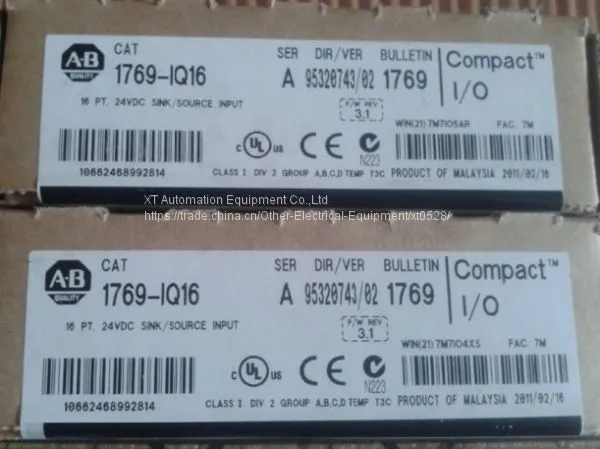 AB 1769-IQ32 1769-IQ16F CompactLogix Module photo-2