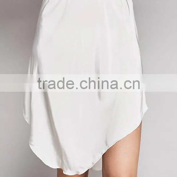 Halter Lace Insert Crop Top and Asymmetrical Skirts Ladies Two Piece Sets 2017 Guangzhou New Fashion photo-6