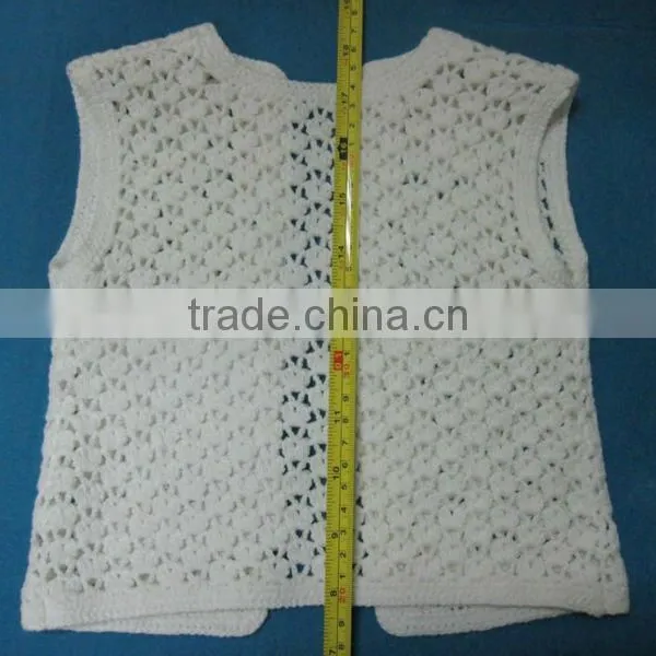 Kids Cotton Sweater/crochet Kids Vest