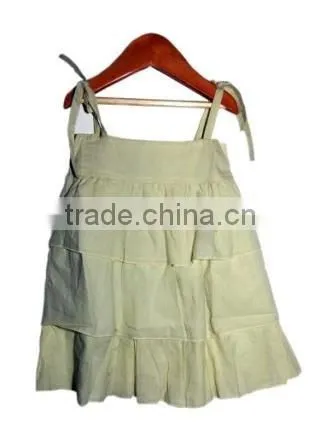 Organic Cotton Girl's Layered Dress