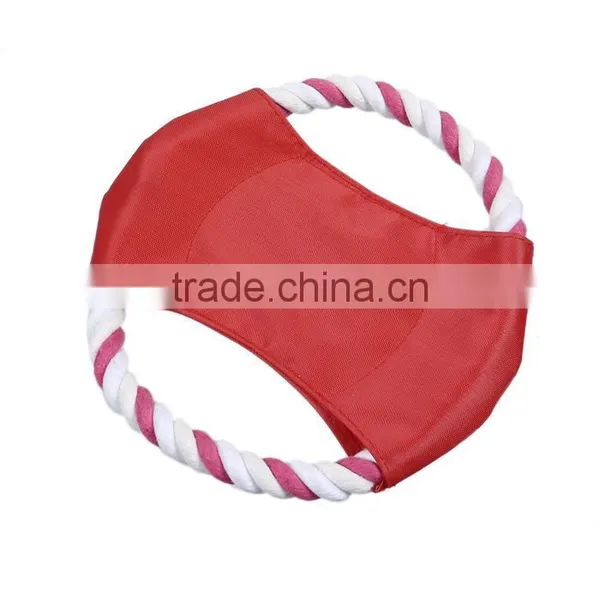 Cotton Pet Products Chew Molar Toy Durable Round Fuchsia photo-3