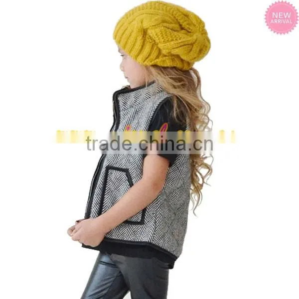 STOCKED Affordably Tweed Children Vest photo-2