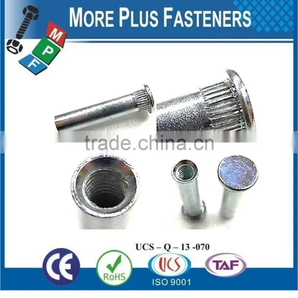 Made In Taiwan Special Screws Self Tapping Screw Round Head Slotted Square Recess Combi Self Tapping Screw Pin Nut With Knurl photo-4