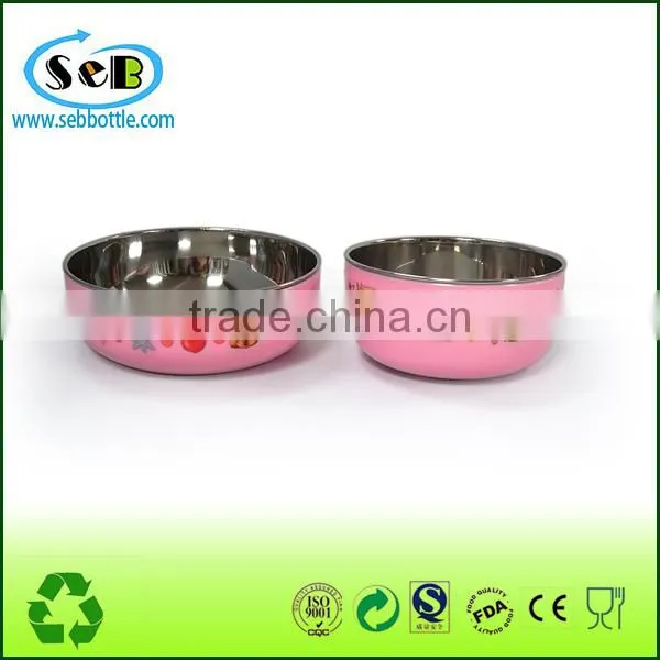 2015 100% Food Grade Children Lunch Box Stainless Steel Inner and Plastic Heat Resistant Outer , Kids Luch Container photo-6