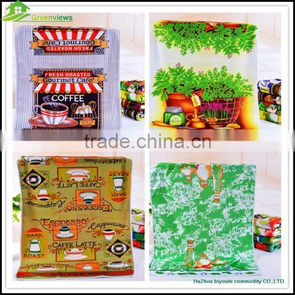 100% Polyester Tea Towel Custom Printed Linen Tea Towel Microfiber Tea Towel Size photo-6