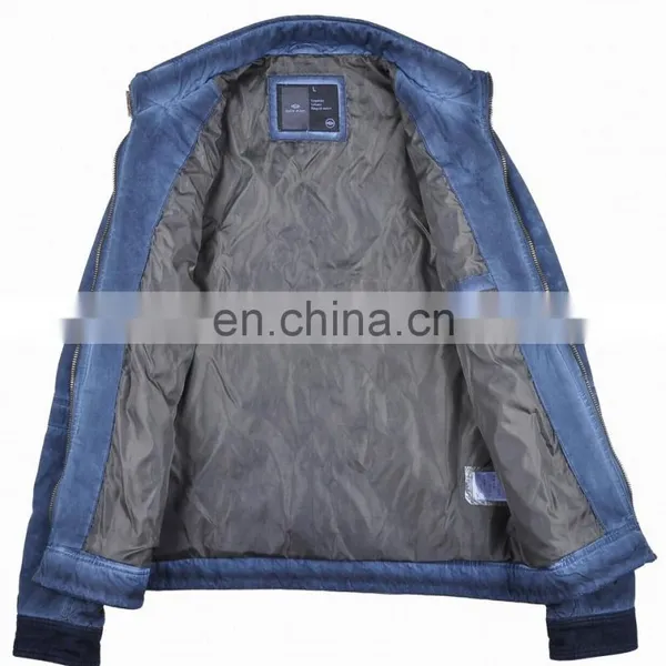 Latest Mens Thick Padded Cotton Fashion Autumn/Winter Coat 2015 photo-2