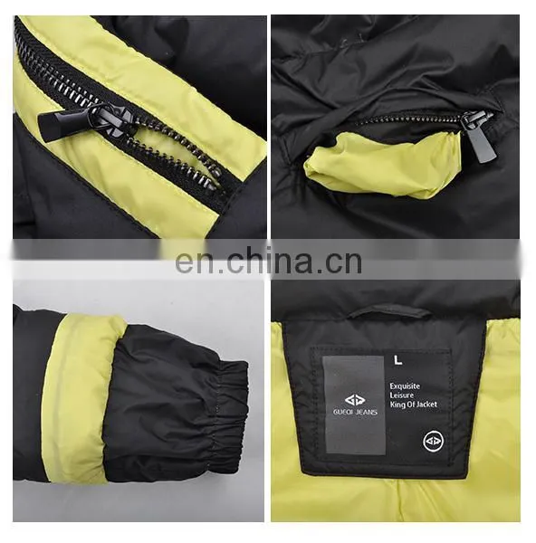 Bulk Wholesale Fashion Winter Men Nylon Varsity Jacket photo-4