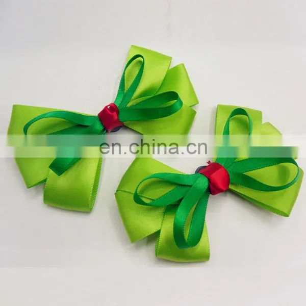 Wholesale Satin Ribbon Bow, 4 Inch 5 Inch 6 Inch Satin Ribbon, Two Color Satin Ribbon photo-3