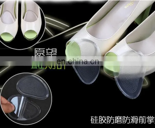 Premium Ball of Foot Cushion . Self-adhesive Soft Silicone Gel Pads Reduce Foot Pain.#DYJ-01 photo-3