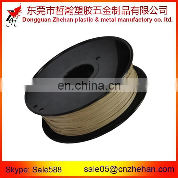 Big Hole Black Spool 3D Printing 3.00mm Wood Filaments Wood Filaments