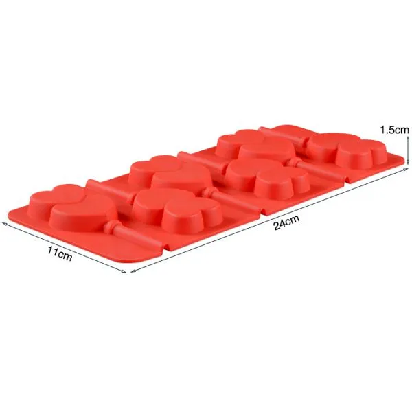 Free Sample Food Grade Silicone Cake Mould Baking Mousse Pudding Mould Tool Lollipop Mould photo-2