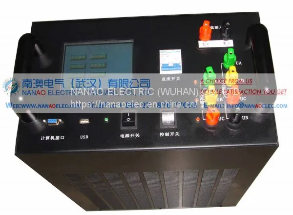 NANAO ELECTRIC Manufacture NAZC DC System Comprehensive Tester photo-4