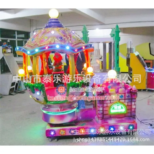 Zhongshan Amusement Kiddie Rides, Coin Operated, Video Game Swing Game Machine Rocking Machine Beauty Castle photo-2