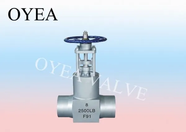 ANSI High Pressure High Temperature Power Station Gate Valve