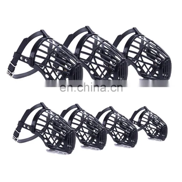 Wholesale Seven Size Durable Anti Barking Werewolf Plastic Werewolf Bondage Pet Muzzle For Dogs photo-4