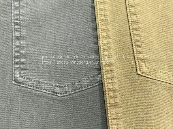 94%Cotton 4%Polyester 2%Spandex Slub Twill photo-2