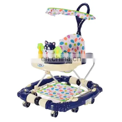 Factory Hot Sale Baby Walker Height Adjustable Infant Baby Walker photo-4