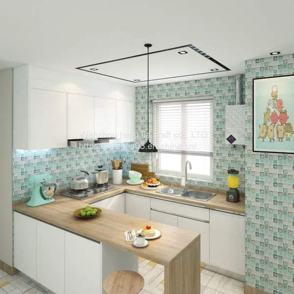 Mosaic Wallpaper Glue Thick Sticky Can be Removed From the Peel Namely Wallpaper the Matte Kitchen Bathroom Wallpaper Wallpaper Mesa Vinyl Film Mosaic Shelf Paper Wallpaper photo-5