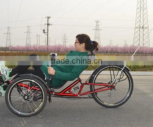 Rear Suspension Folding Recumbent Tricycle photo-6