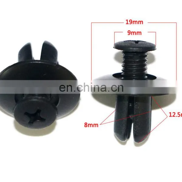 Universal Auto Expansion Screw Fender Lining Clip Bumper Fender Trunk Fastener for Car