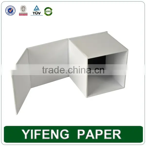 Simple Printing Packaging Luxury Jewelry Box Rectangle Folding Paper Box photo-3