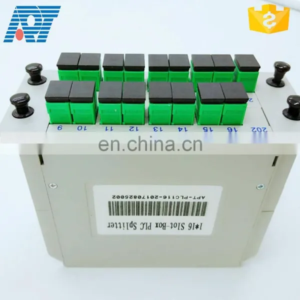 Network Ftth Passive Fiber Optical Cable Splitter 1X2 1X4 1X8 1X16 1X32 1X64 Plc Splitter photo-5