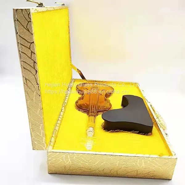 China Huaqi Glass Craft Products Factory Violin Decanter photo-2