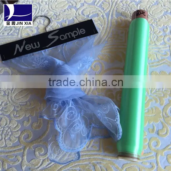 100% Polyester Monofilament Yarn Dope Dyed Fabric Yarn photo-2