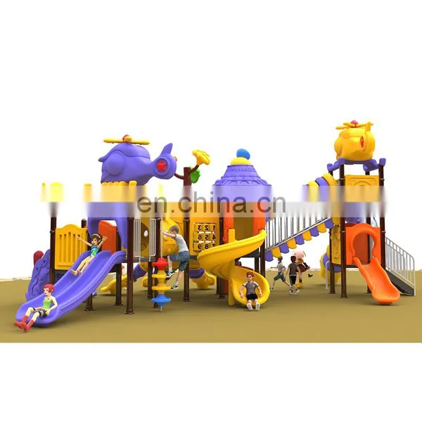Hot Sell Children Outdoor Plastic Playground Amusement Equipment
