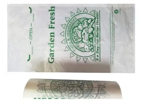 Eco-Friendly Compostable Food Storage Frozen Fresh Bags On Roll, Biodegradable Bag Compost Sac Eco Friendly Plastarch photo-5