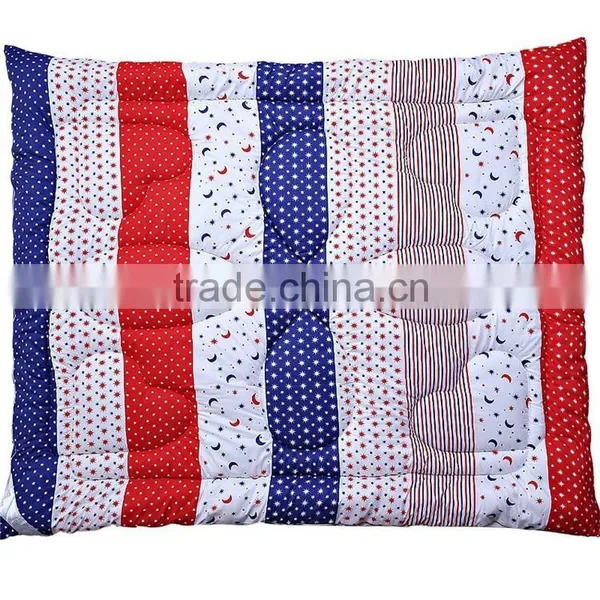 Latest Design Best Quality China Manufacturer Polycotton Luxury Comforter Set / Kantha Quilt Fabric photo-2