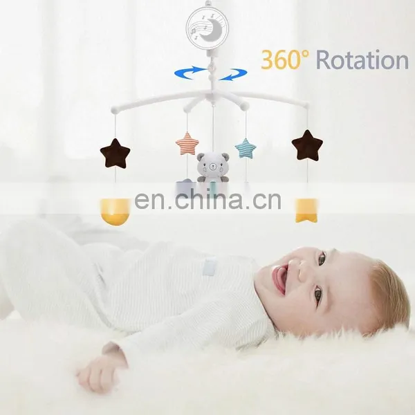 Factory Wholesale Crib Mobile Music Box Music Mobile Toys for Baby photo-3