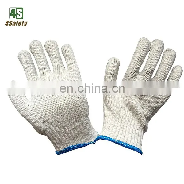 4SAFETY Thin Nature White Cotton Gloves Good Price photo-4