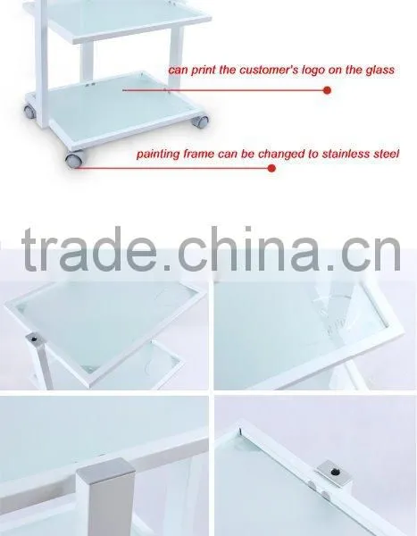 Glass Shelf Trolley Used Beauty Salon Chairs Sales photo-6