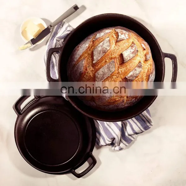 Outdoor Camping Cast Iron Dutch Oven photo-2