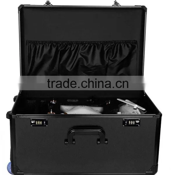 DJI Phantom 2/3 Aluminum Protection Case Box Password Lock Trolley Case Hard Case RC Drone Case photo-4