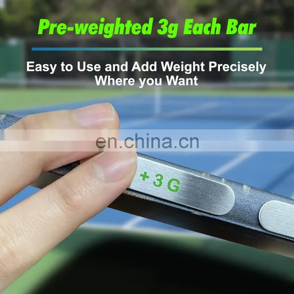Pre-Measured 3g Weighted Strips Weighted Lead Tape for Pickleball Paddles Pickleball Lead Tape photo-2