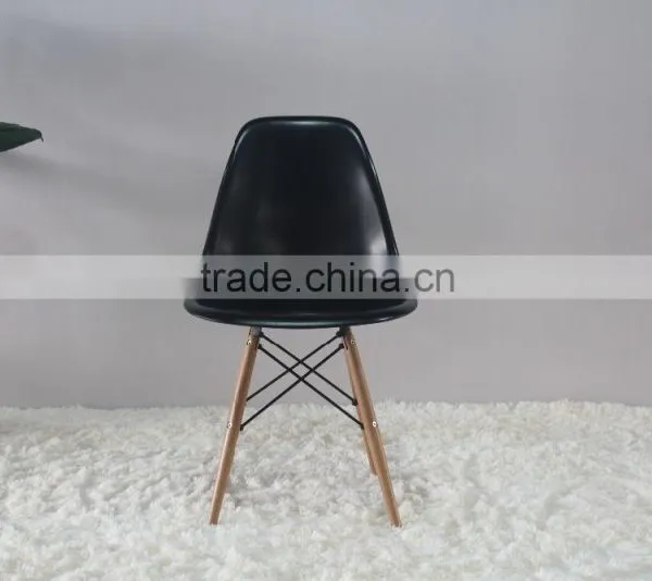 ABS Seat Wooden Leg Living Room Furniture DSW Dining Chair photo-4