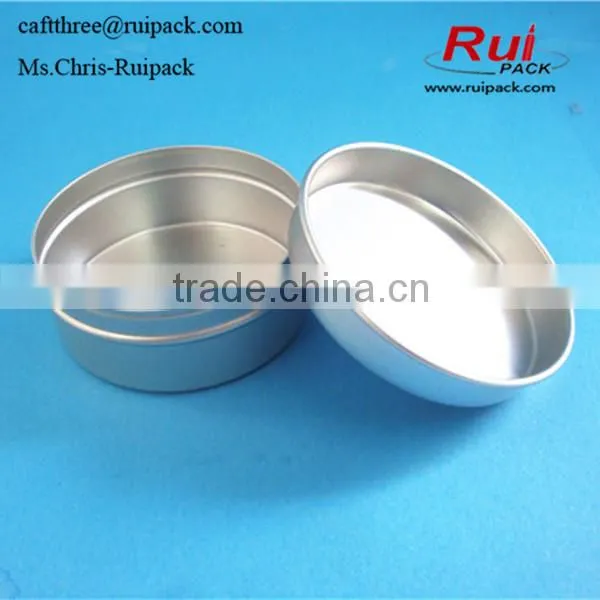 100ml Aluminum Cosmetic Empty Cream Jar for Sale, Aluminum Container for Hand Cream, Empty Metal Can for Cosmetic photo-3