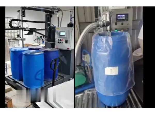 200L Visual Fully Automatic High-Precision Easy to Clean Heavy-Duty Liquid Filling Machine Factory Oil Chemical photo-2