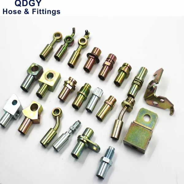 OE Quality DOT SAE J1401 Fmvss106 Road Car Hydraulic Flexible 1/8 Hl Rubber Brake Pipe Hose Assembly End Fish Banjo Eye Fittings photo-3